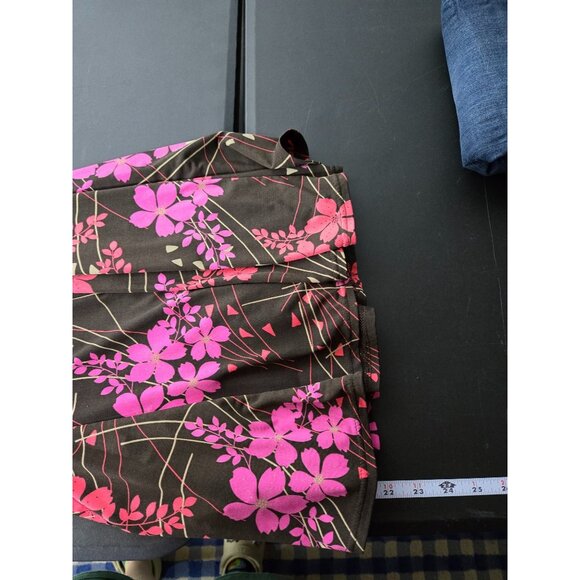 Apt. 9 Womens Pleated Floral Pull On Skirt Size Petite Medium Y2K Boho Fairy - Picture 6 of 7